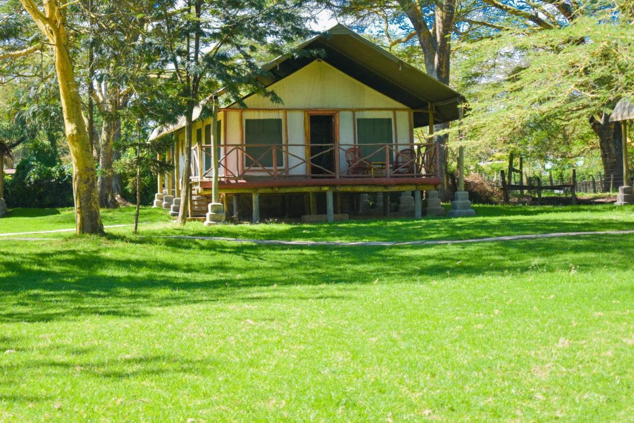 Lake Naivasha Crescent Camp מראה חיצוני תמונה