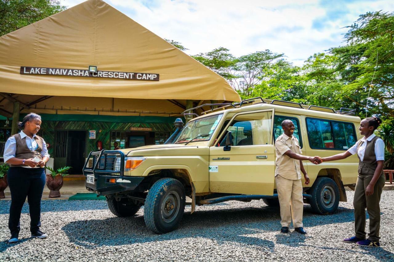 Lake Naivasha Crescent Camp מראה חיצוני תמונה